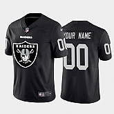 Nike Raiders Customized Black Team Big Logo Vapor Untouchable Limited Jersey,baseball caps,new era cap wholesale,wholesale hats